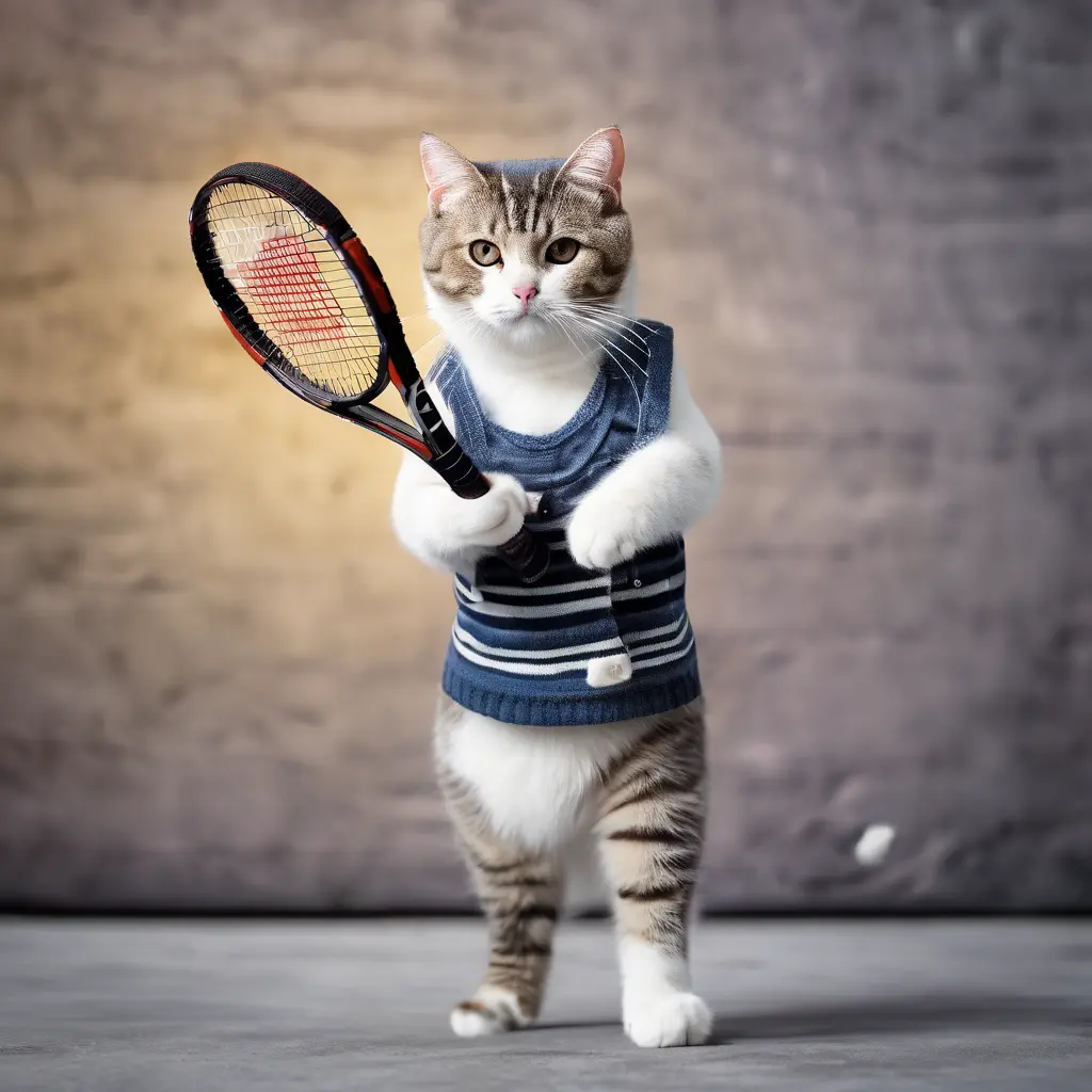 A Siamese cat wearing boxing gloves, ready to fight