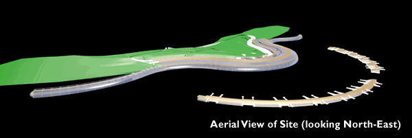 Aerial View of Site looking North-East