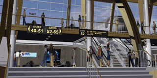 Perspective from Tunnel Connection